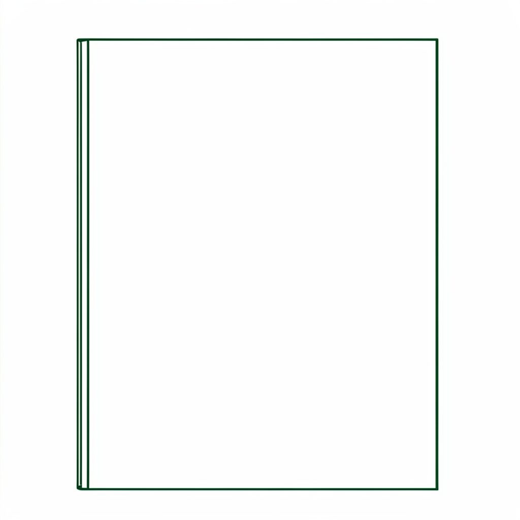 Minimal line drawing of laurel branches and a classical column outline in dark green and charcoal, suggesting ancient mythology