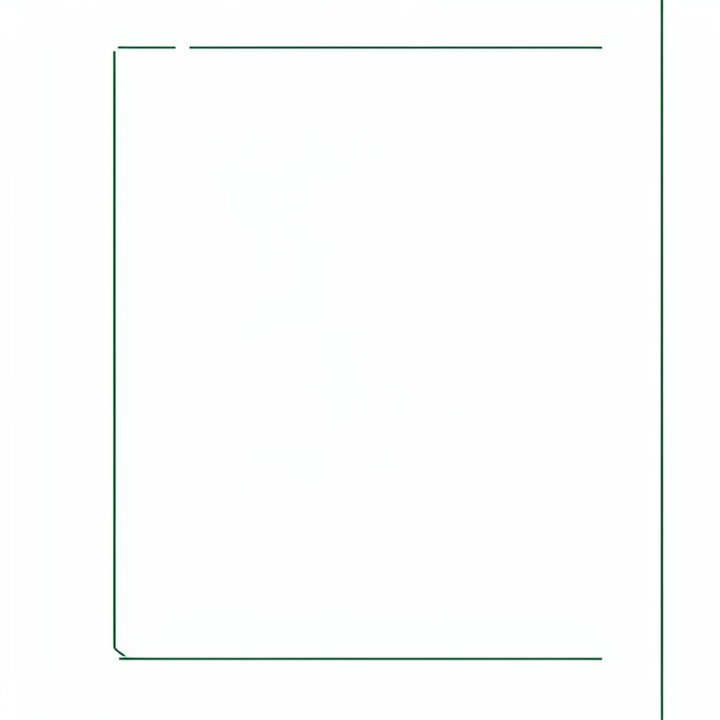 A minimal line drawing of an open book with sound waves rising from its pages against a deep forest green background, calm and contemplative mood